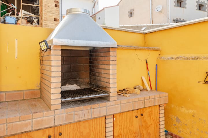 Zona de barbacoa exterior